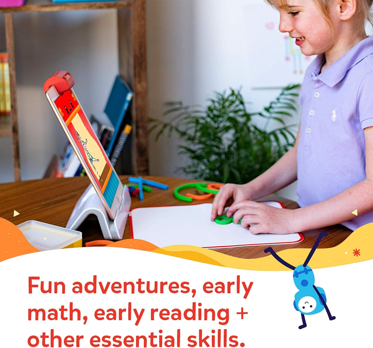 Osmo - Kit de iniciación de codificación para iPad - 9 juegos educativos de aprendizaje - Edades de 5 a 10 años - Aprende a codificar, conceptos básicos de codificación y rompecabezas de codificación