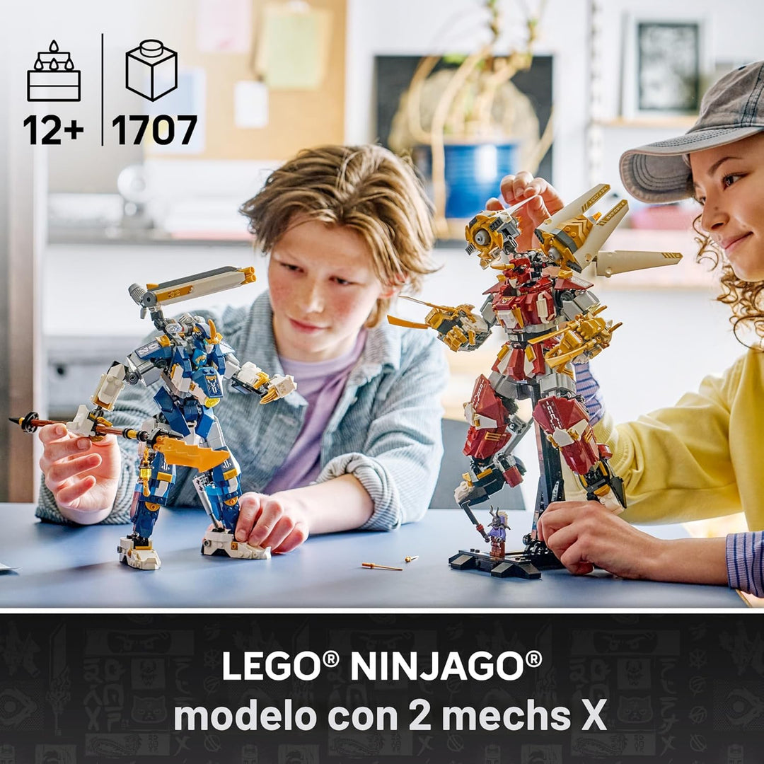 LEGO NINJAGO The Twin Titan Mechs - Building Toy for Boys &amp; Gir...