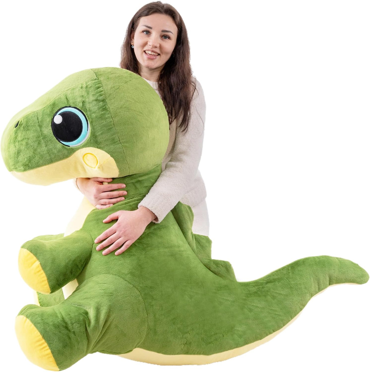 Animales de peluche grandes de dinosaurio, 31 pulgadas, juguetes de peluche gigantes Trex para niños