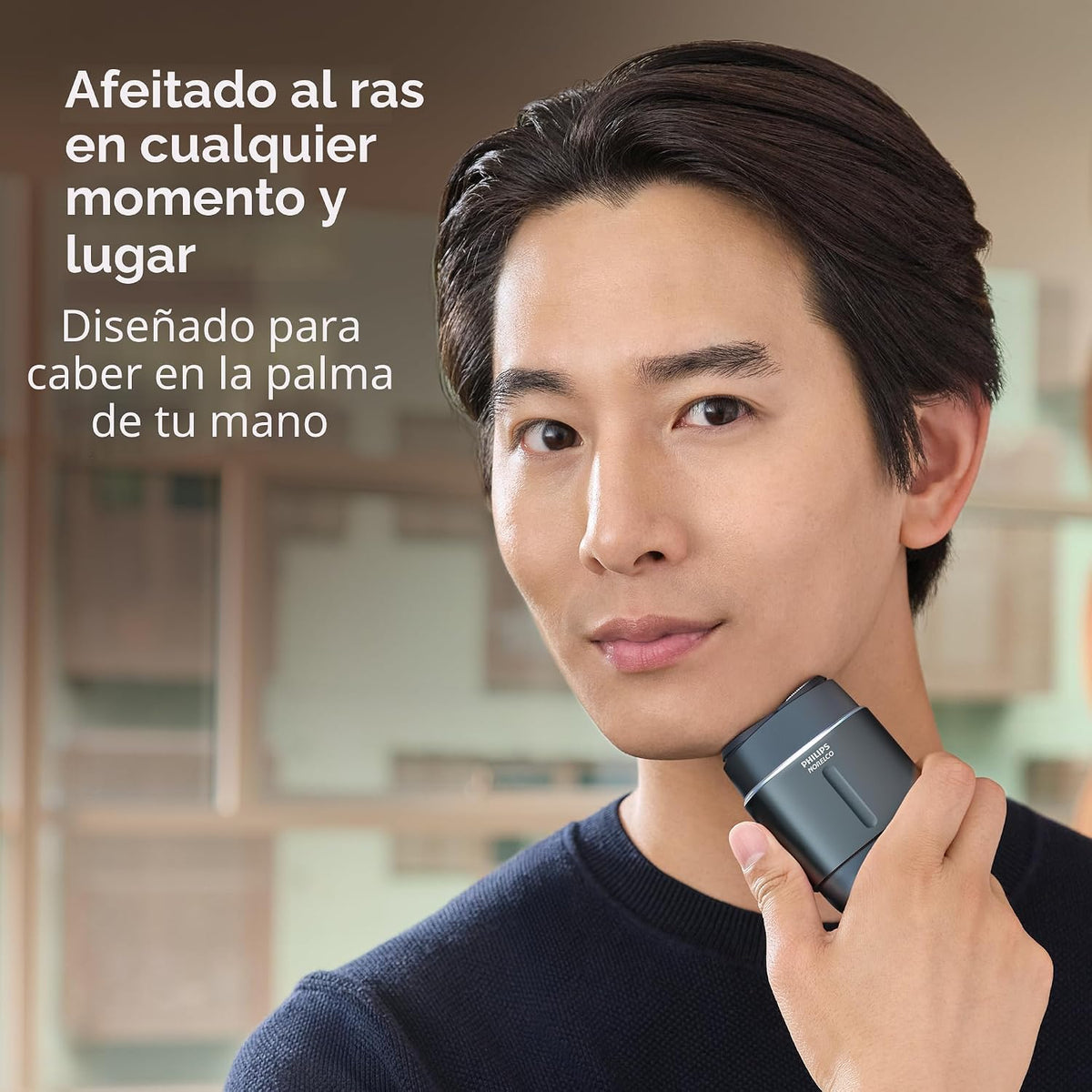 Philips Norelco Serie 700 - Afeitadora eléctrica compacta de viaje, color