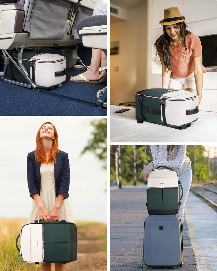 LOVEVOOK: mochila de transporte de 40L, mochila de viaje para mujer...
