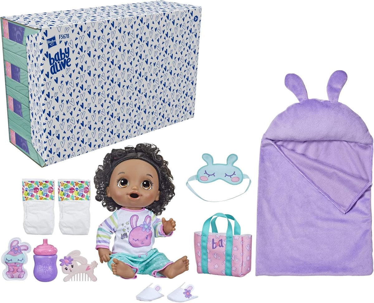 Baby Alive Muñeca Bebé Pijamada de Conejito, Muñecas de 12 Pulgadas...