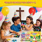 ZMLM Paquete de 24 cuadernos con diseño de arco iris para niños, recuerdos