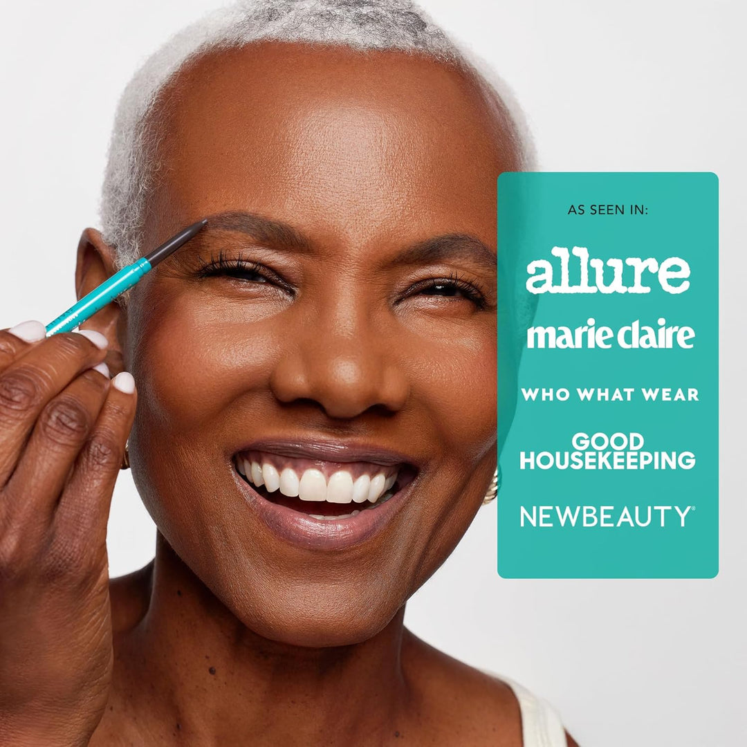 Thrive Causemetics Infinity - Lápiz de cejas impermeable, retráctil...