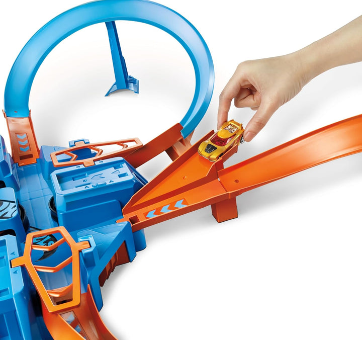 Hot Wheels Set de pista Criss Cross Crash [Exclusivo de Amazon]