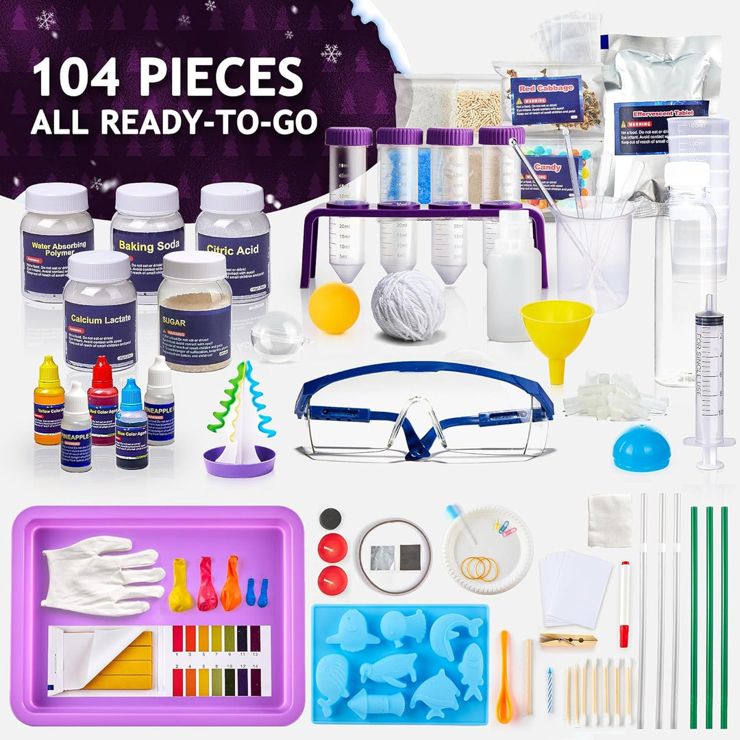 Japace Kit de Ciencia con Más de 100 Experimentos para Niños, Ideas...