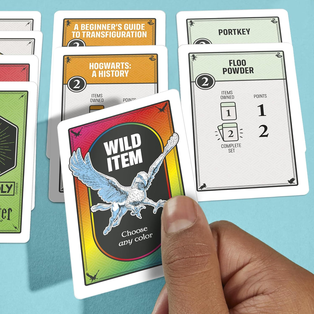 Monopoly Deal Juego de cartas de Harry Potter Juegos