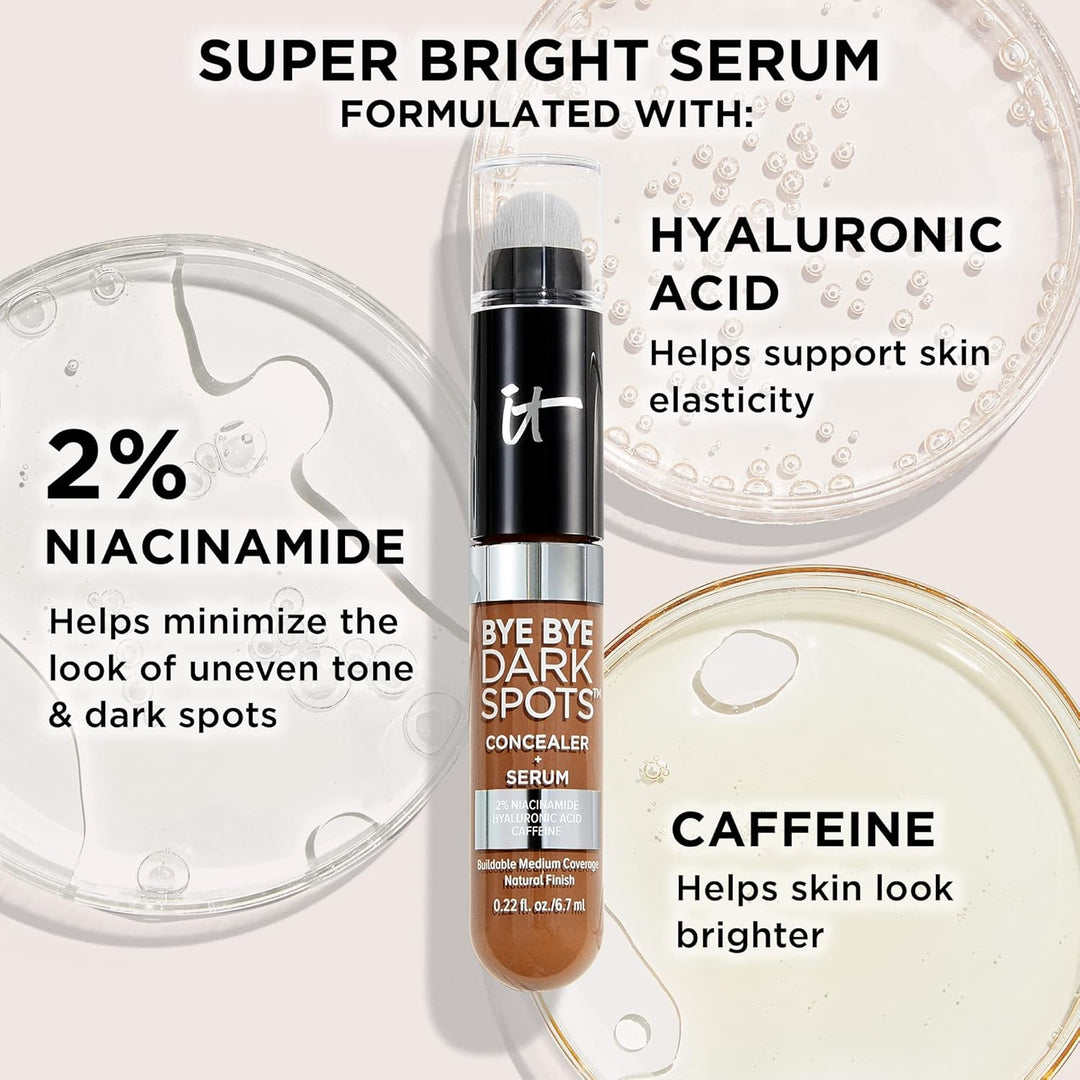IT Cosmetics Bye Bye Dark Spots Corrector + suero iluminador \u2013...