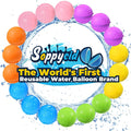 Globos de agua reutilizables, 18 unidades, juguetes de agua de verano para piscina, playa y exteriores, bombas de agua recargables autosellantes para niños de 3 a 14 años, bolas magnéticas para niños, juegos y actividades divertidos
