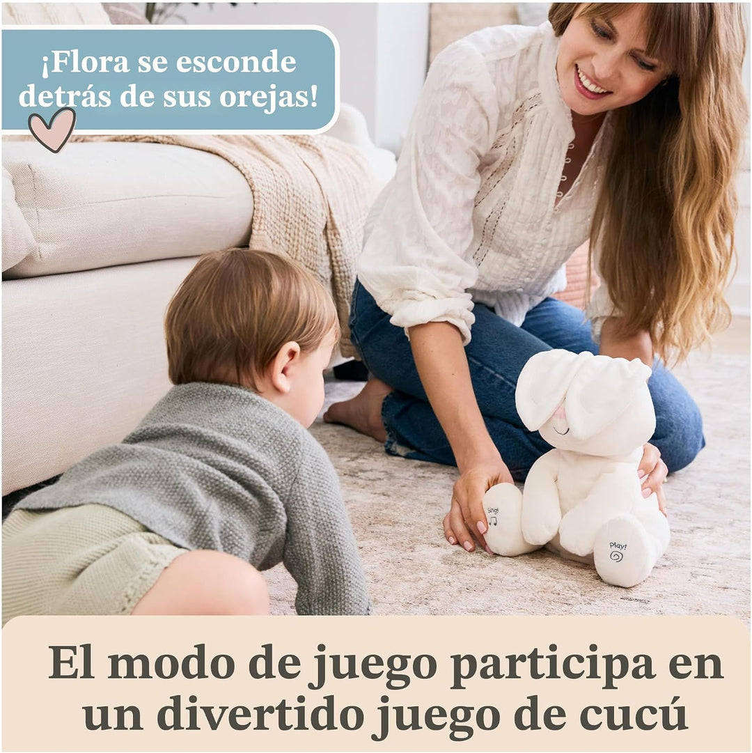 GUND - Baby Flora, el conejo animado de peluche, juguete de animal...