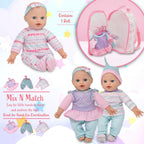 Gift Boutique - Muñeca de bebé de cuerpo suave con ropa en