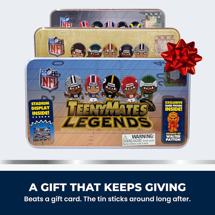 Teenymates Party Animal 2026 Serie de Leyendas de la NFL, 4 Figuras...