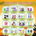 600 piezas de recuerdos de fiesta de Halloween para niños, juguetes para ansiedad a granel, premios para niños, juguetes de Halloween, regalos de golosinas, caja de premios del tesoro de carnaval