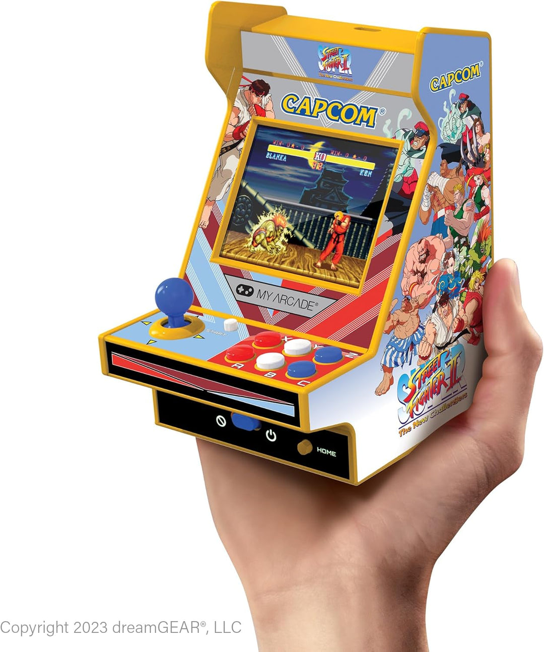 My Arcade Super Street Fighter II Nano Player Pro: 2 Games in 1, 4....