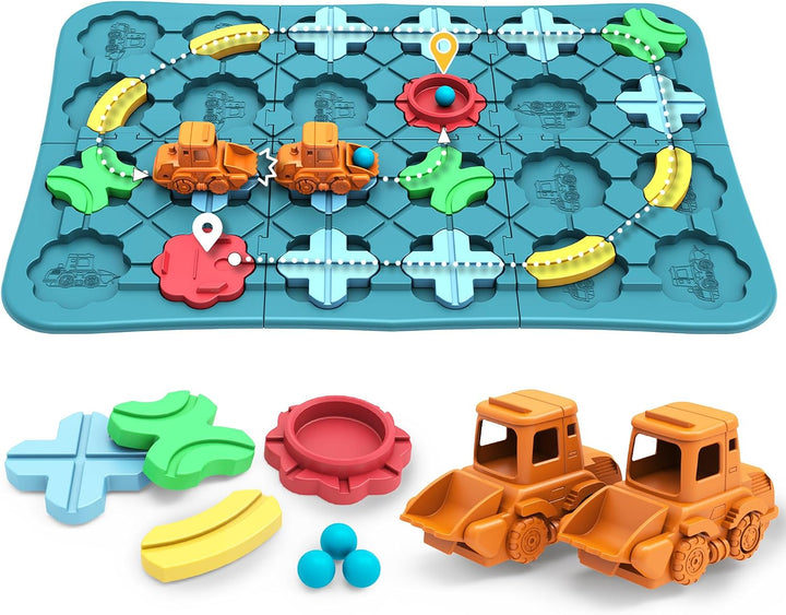 Juguetes para Niños Juegos de Mesa STEM - Rompecabezas de Construcc...