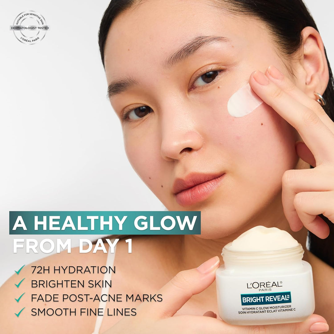 L'Oreal Paris Bright Reveal Vitamina C Hidratante Luminosa, Hid...