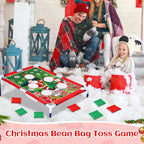 Gemscream Juego de lanzamiento de bolsas de frijoles navideños 6 bolsas
