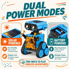 STEM - Juguetes de robots de energía solar para niños de 8 a 12 años, kit educativo de experimentos de ciencia de construcción 12 en 1 para niños, regalos de cumpleaños para niños de 8, 9, 10, 11, 12, 13 años, niños y niñas y adolescentes