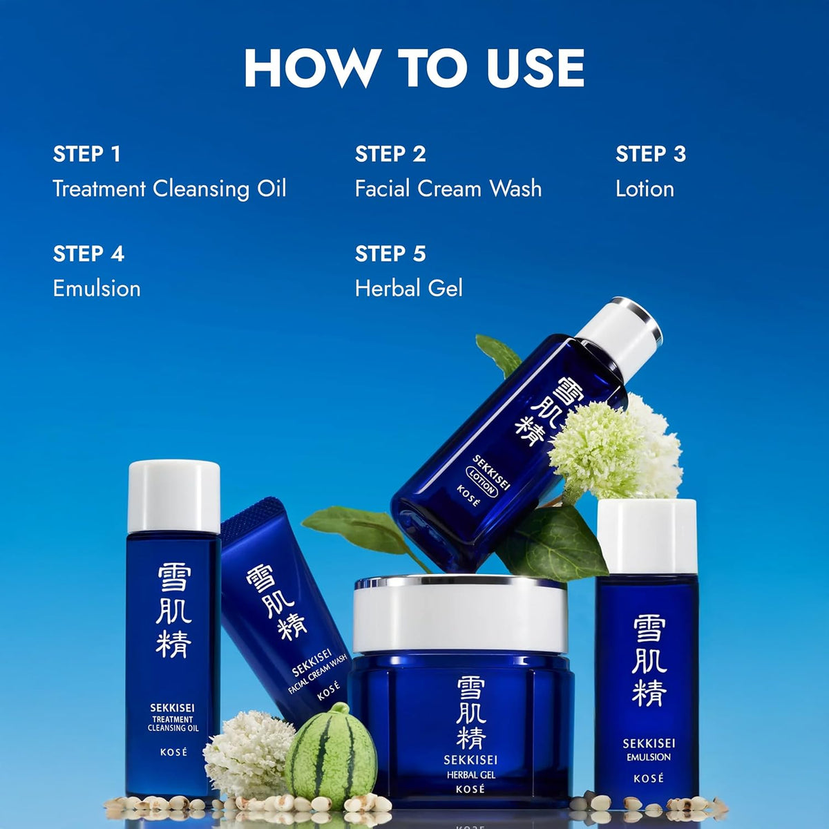 SEKKISEI Kit Radiance Essentials para nutrir y revitalizar