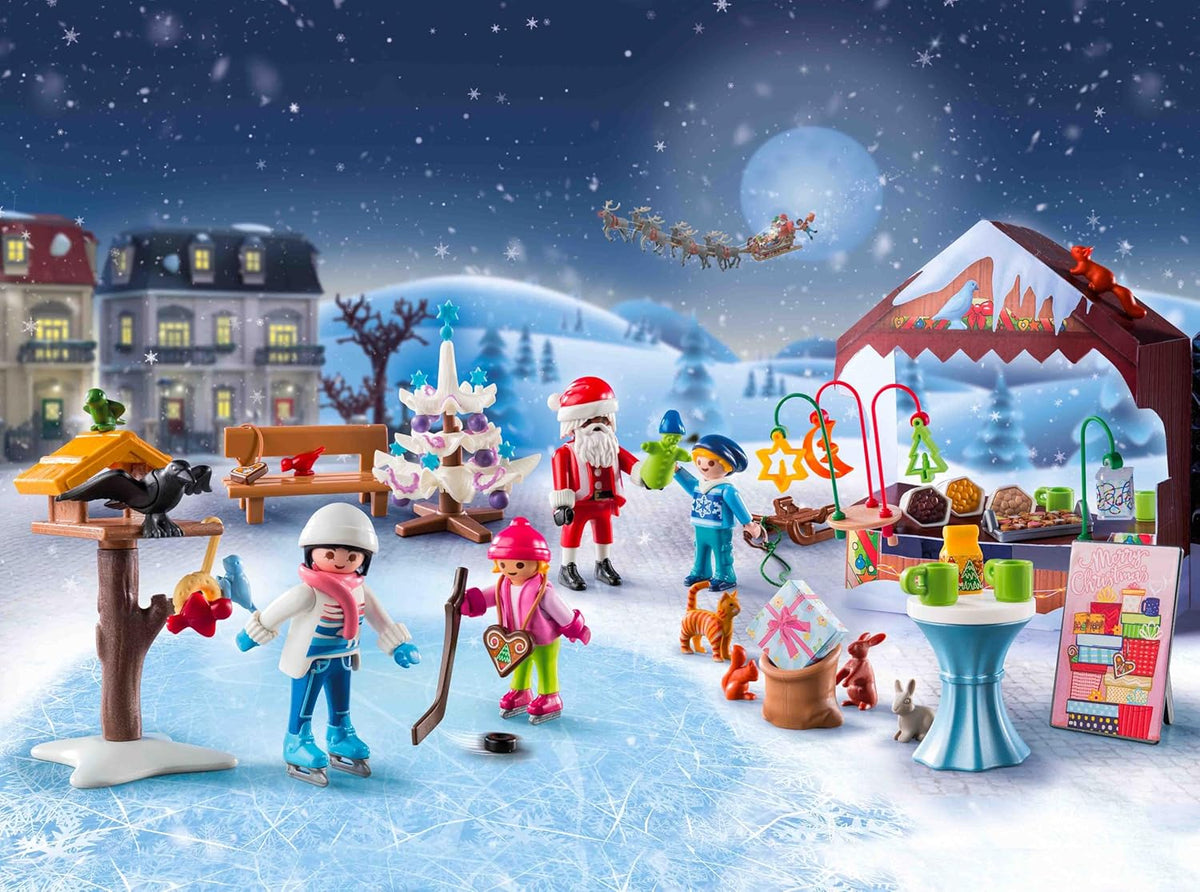 Playmobil Calendario de Adviento: Viaje al Mercado de Navidad