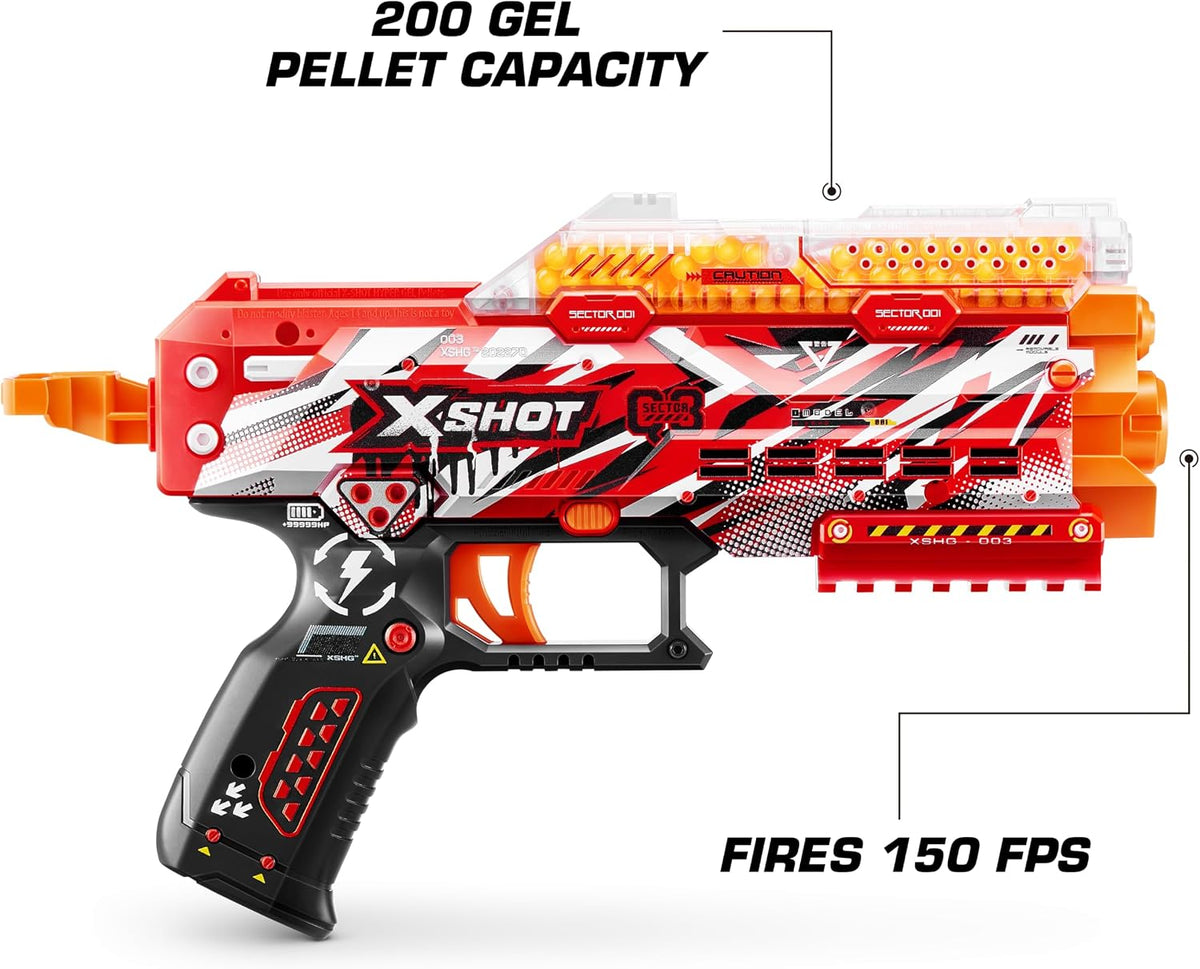 XSHOT Hyper Gel Stinger Blaster - Paquete de 2 (6,000 pellets de hipergel), a partir de 14 años por ZURU