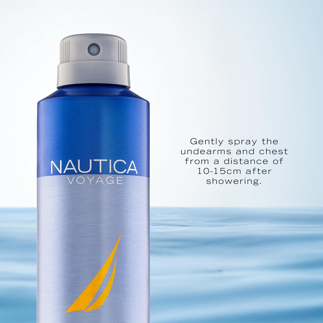 Nautica Voyage Deo Spray corporal de 6 onzas líquidas (paquete de 1...