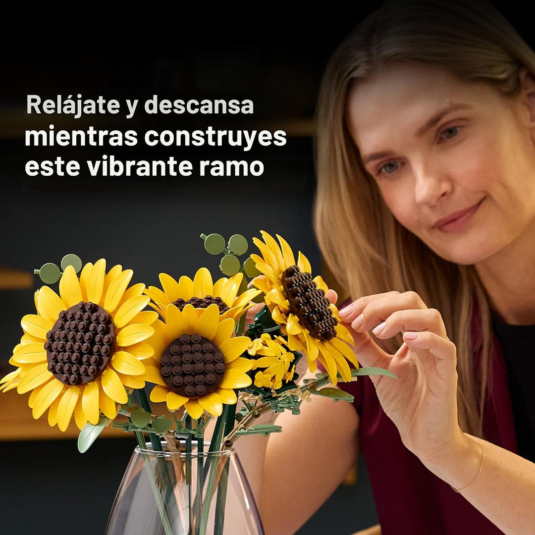 LEGO Botanicals 11502 - Juego de construcción de ramo de girasol pa...