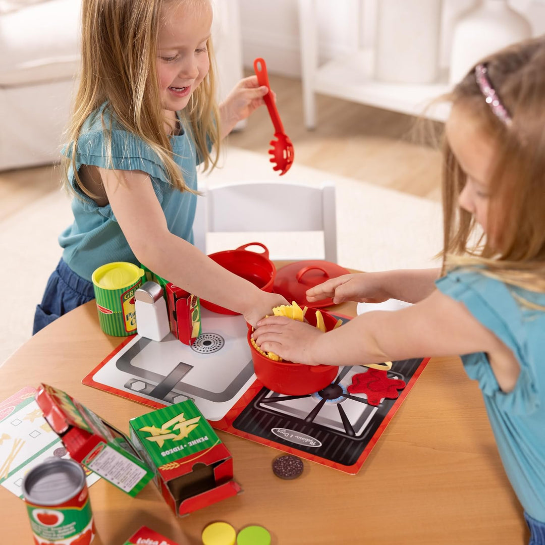 Set para preparar pasta Melissa &amp; Doug | Más de 50 piezas, jueg...