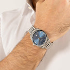 Reloj de vestir BOSS Cheswick Link para hombre, 39 mm