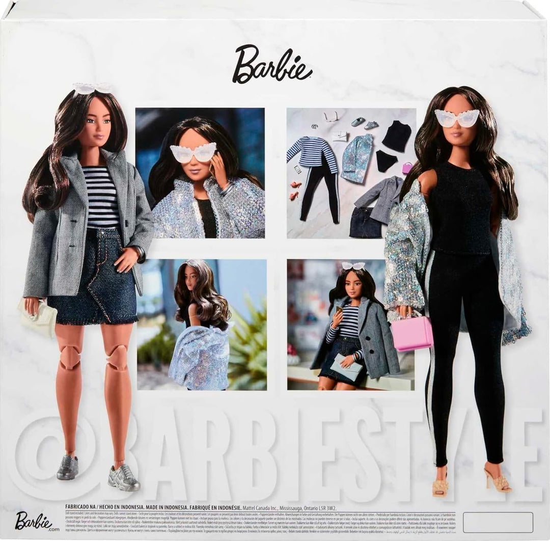 Barbie Signature @BarbieStyle - Conjunto de muñeca y ropa de moda,...