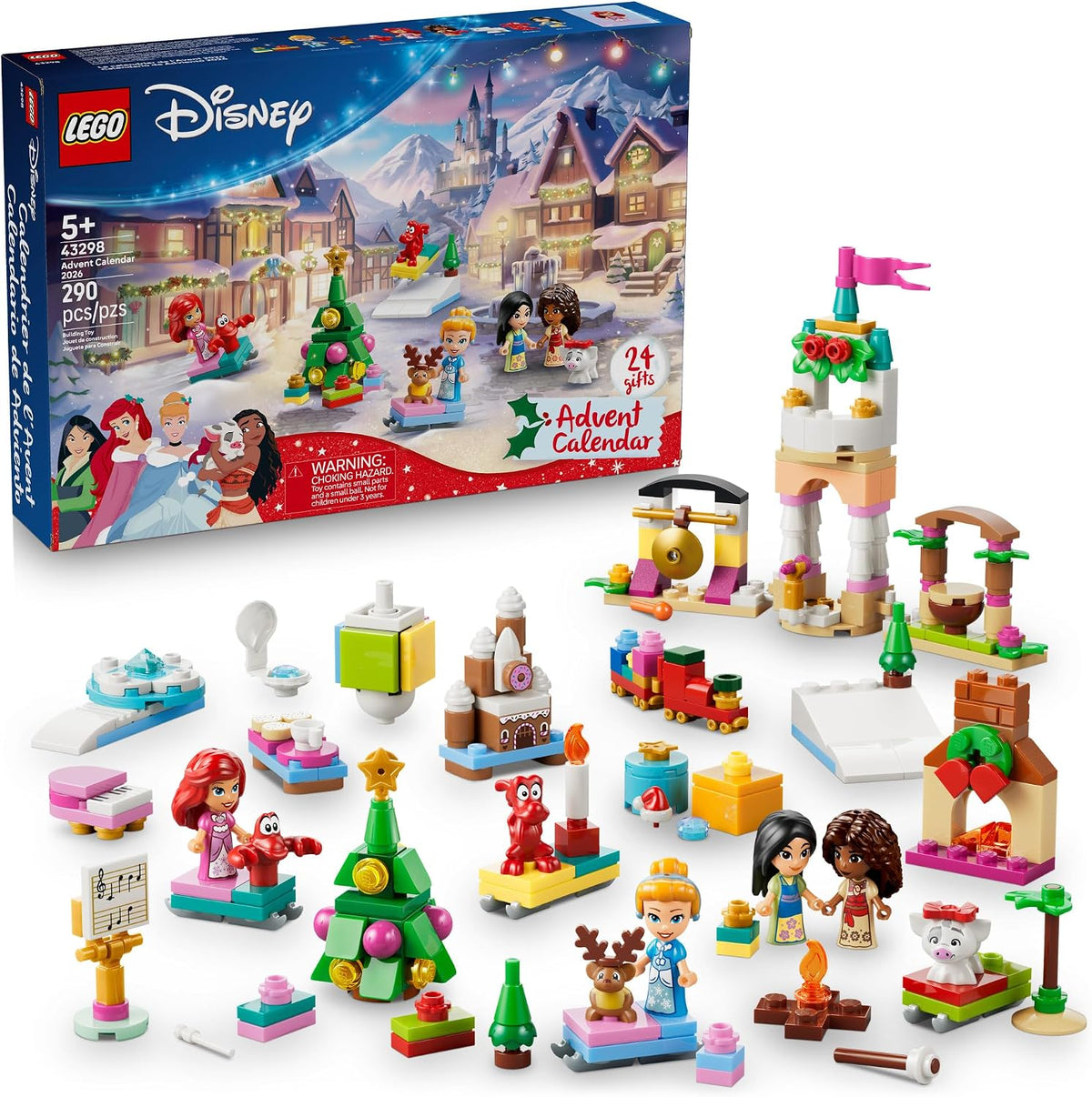 LEGO Disney Princess Calendario de Adviento 2026 43298