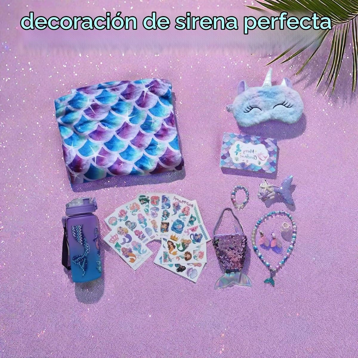 Manta de cola de sirena para niñas, regalos de regreso a la escuela