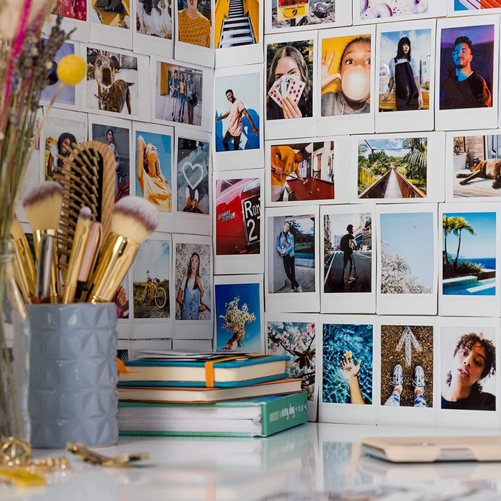 Fujifilm Película instantánea Instax Mini (8 paquetes individuales,...