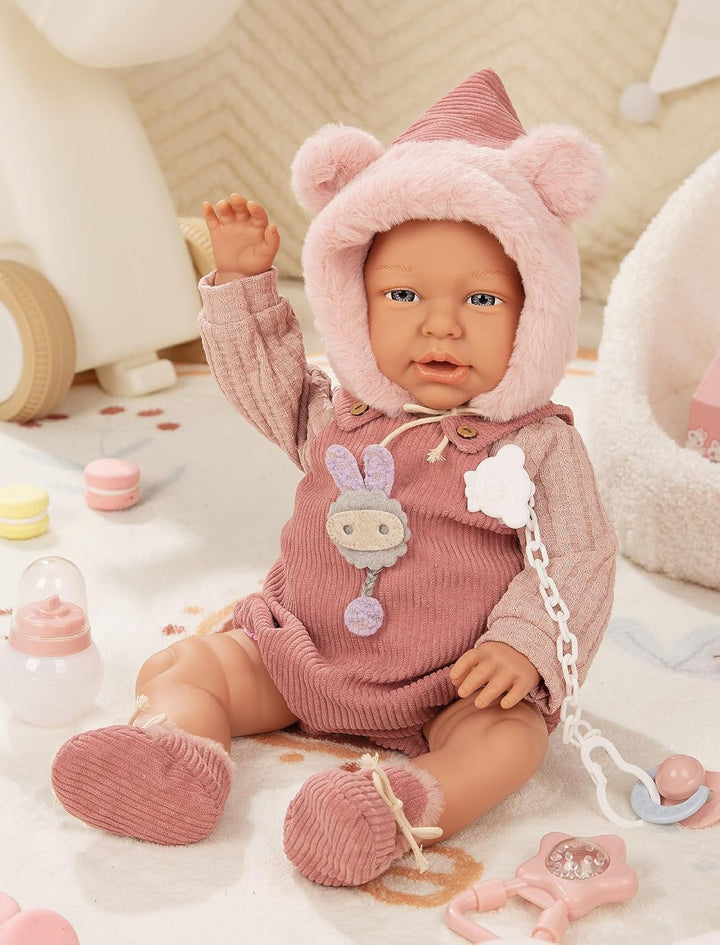 Mother Love Muñecas de bebé, 18 pulgadas de gran tamaño realista co...