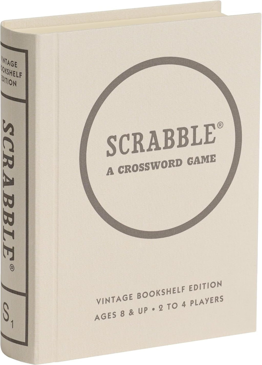WS Game Company Scrabble Vintage Bookshelf Edition Juego de mesa, 2-4