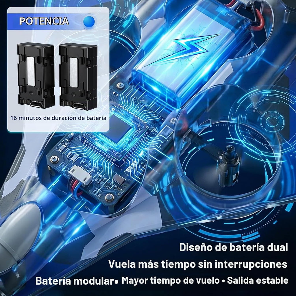 Avión de espuma Rc Planes con luces LED, avión de control remoto, avión de combate para niños y adultos de 8 a 16 años, 360 °F, rollo de acrobacias, drones para niños de 8 a 12 años, regalos
