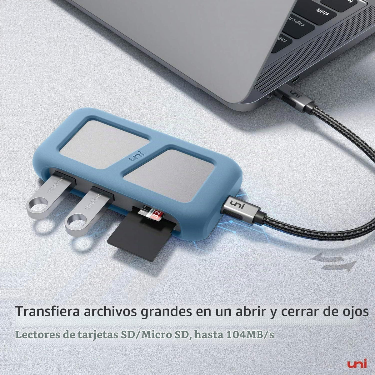uni, 27-23, hub USB 3.0