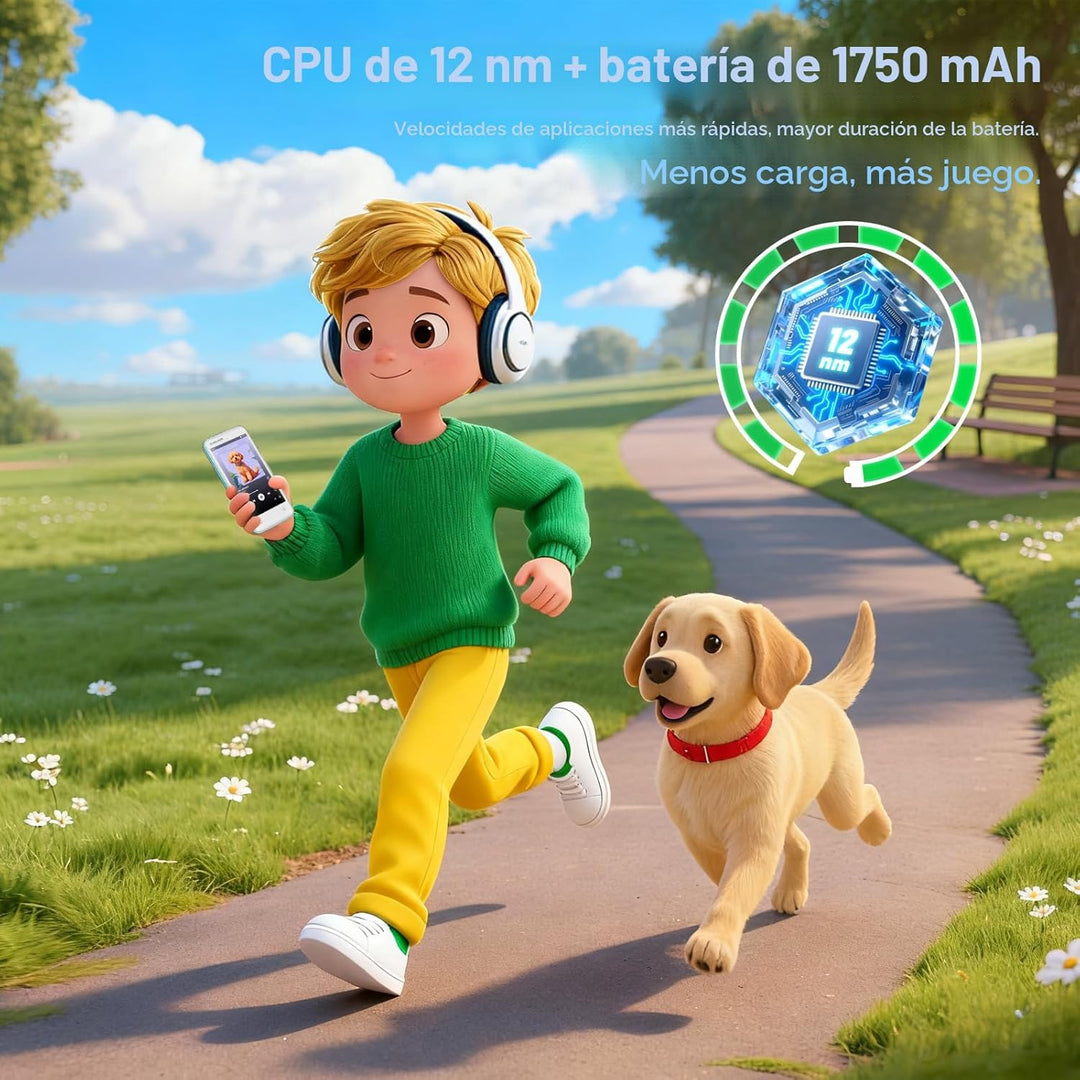 Reproductor de MP3 para niños, controles parentales, 16 GB, compati...