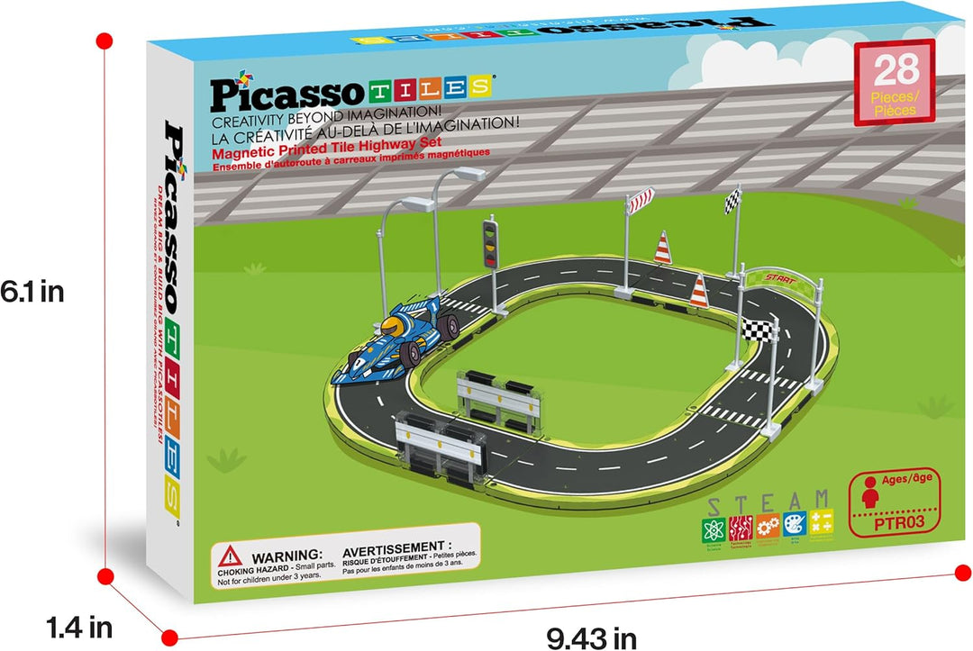 PicassoTiles Juego de juguetes de construcción de bloques de constr...