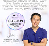 YOUN Beauty Tónico de té verde en espray facial | Tónico hidratante...