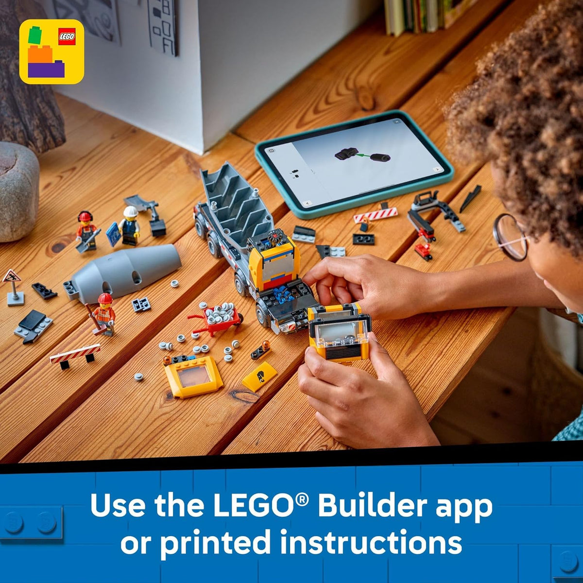 LEGO Juguete de construcción de camión mezclador de