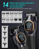 VGRPRO Cortadora de pelo profesional para hombres, cortadora de pel...