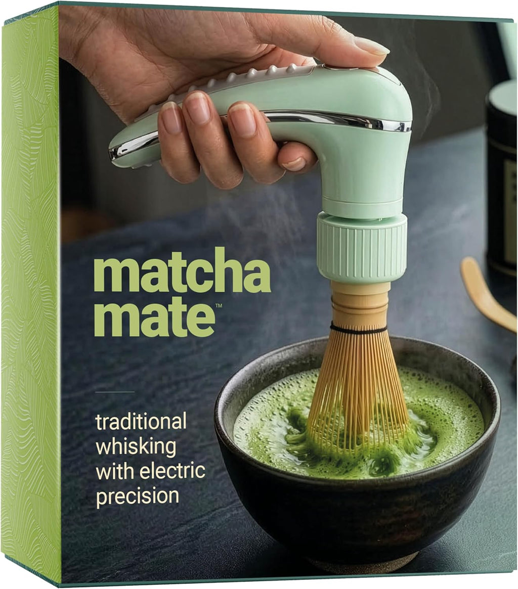 Matcha Mate Batidor de bambú eléctrico - Batidor tradicional