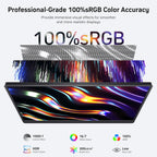 MNN Monitor portátil para juegos de 18.5" 100Hz FHD IPS USB-C H...