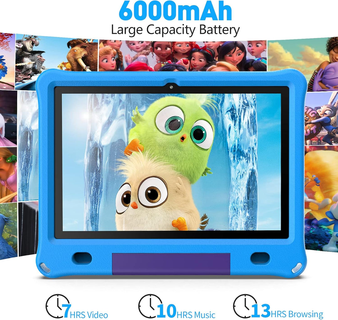 VOLENTEX Tablet infantil de 10 pulgadas con funda, tableta Android...