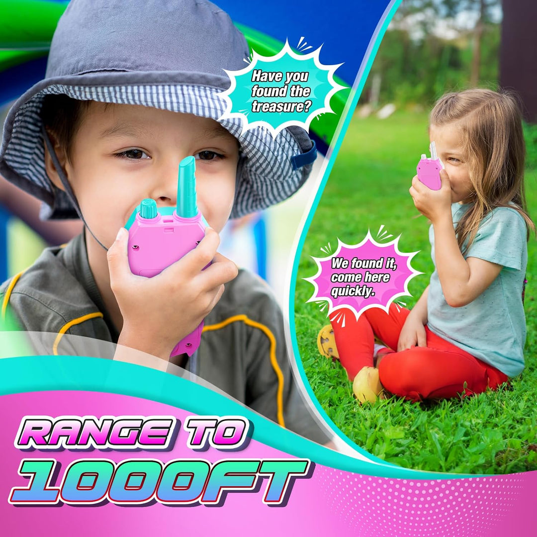 Walkie Talkies geniales para niñas: juguetes de regalos de cumpleañ...