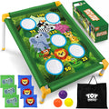 TOY Life Bean Bag Toss Game, Carnival Party Games, Cornhole Set para Kids Outdoor Games, Outside Toys para Kids Ages 4-8, Yard Outdoor Toys para Toddlers 3-5, Gifts para 3 4 5 6 7 Year Old Girls & Boys