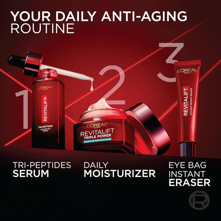 L'Oreal Paris Revitalift Triple Power Crema Facial Anti-Edad, P...