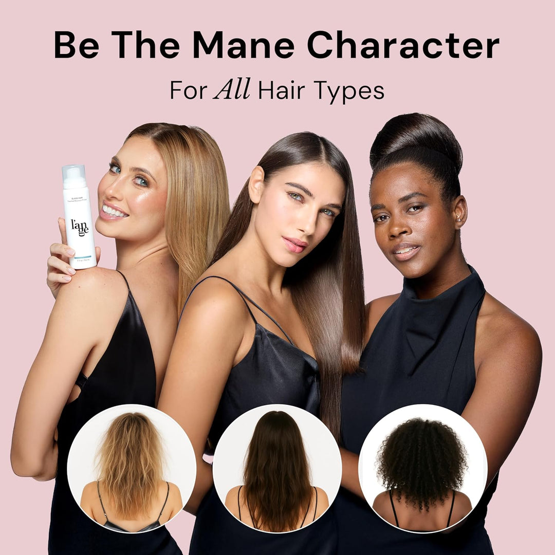 L'ANGE HAIR Glass Hair Primer Térmico para Peinado | Spray Prot...