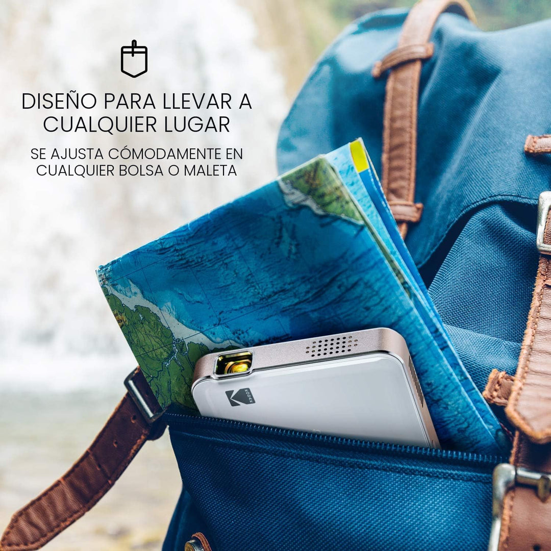 KODAK Luma 150 Ultra Mini Pocket Pico Proyector - Batería recargabl...